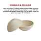 Bread Proofing Set 2 x 9" - Sourdough Bread Making Kit with Round Bowls