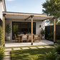 Roof Pergola Gazebo Shed - Matte Black Steel Brackets DIY Kit