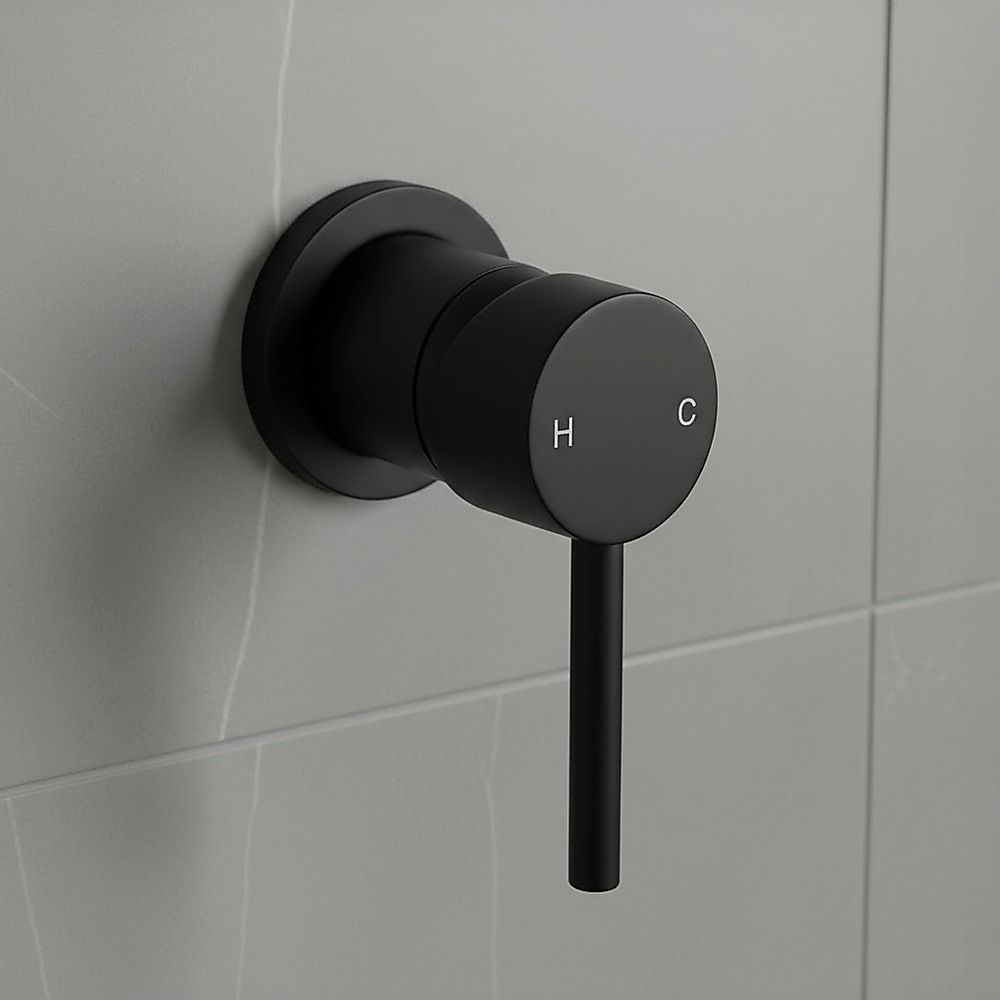 Single Round Shower Bath Mixer Tap - WATERMARK Approved Bathroom Fixture