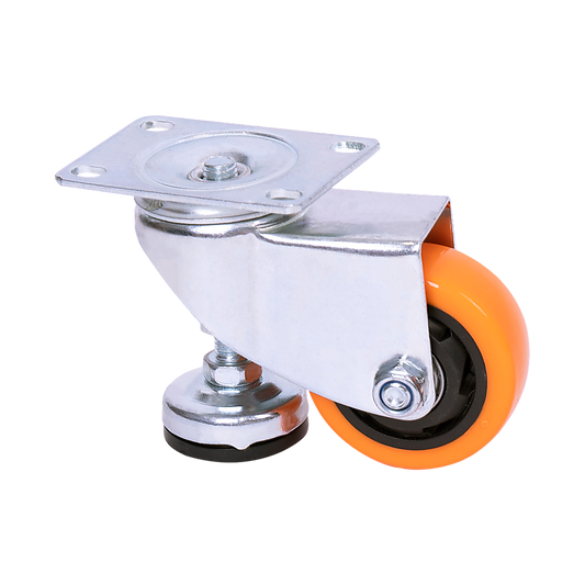 Leveling Casters Swivel Wheels Set of 4, 360 kg Total Load Capacity