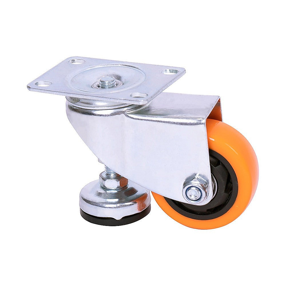 Leveling Casters Swivel Wheels - Set of 4 - 360kg Total Load Capacity