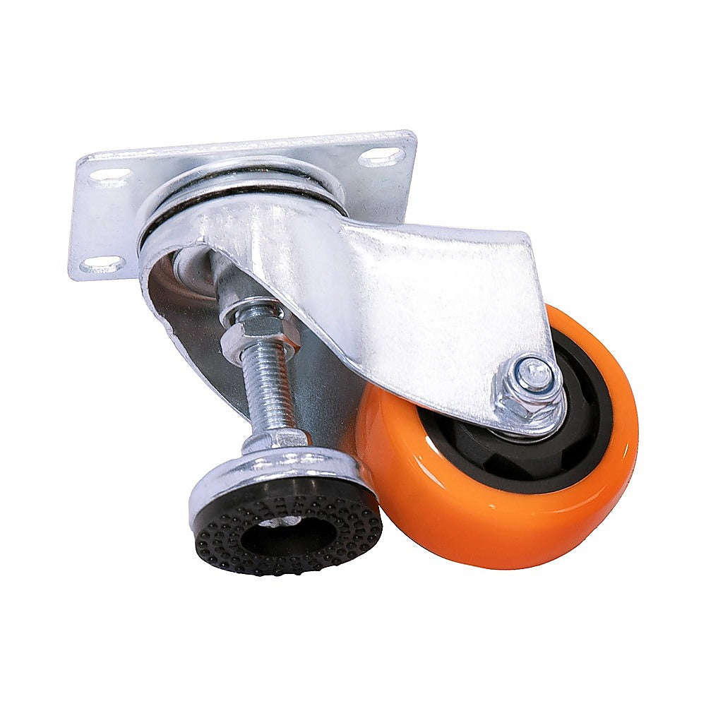Leveling Casters Swivel Wheels - Set of 4 - 360kg Total Load Capacity