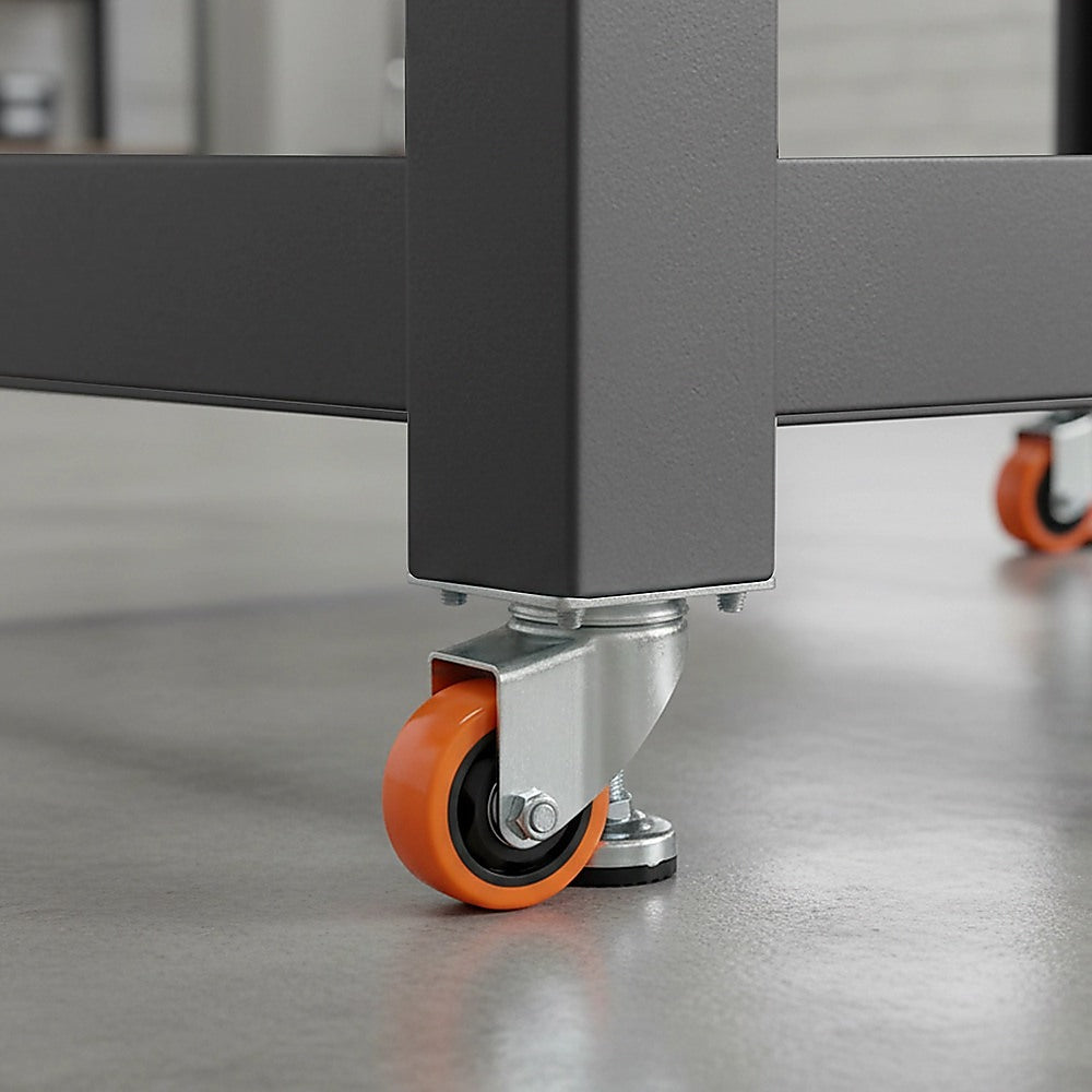 Leveling Casters Swivel Wheels - Set of 4 - 360kg Total Load Capacity