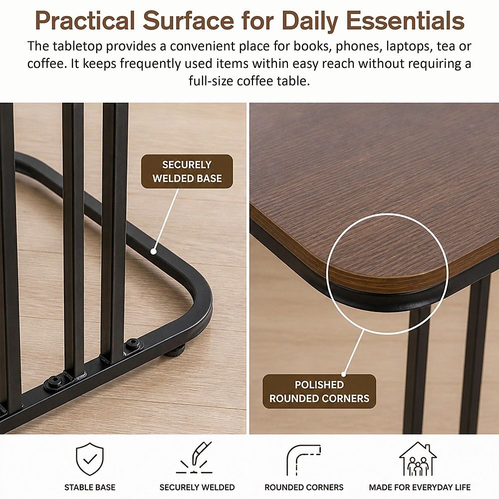 Side Table for Living Room - End Coffee Table
