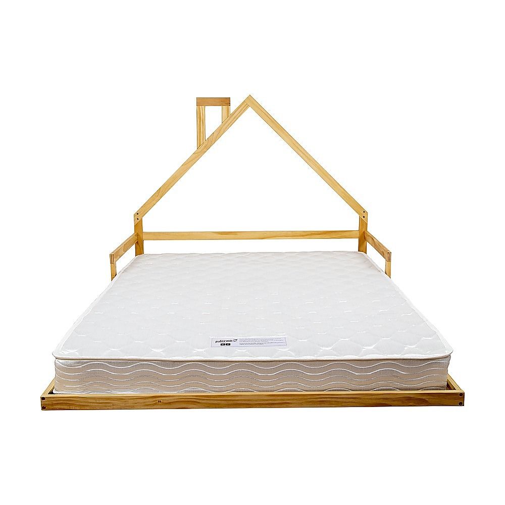 Pine Wood Floor Bed House Frame - Kids & Toddlers