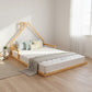 Pine Wood Floor Bed House Frame - Kids & Toddlers