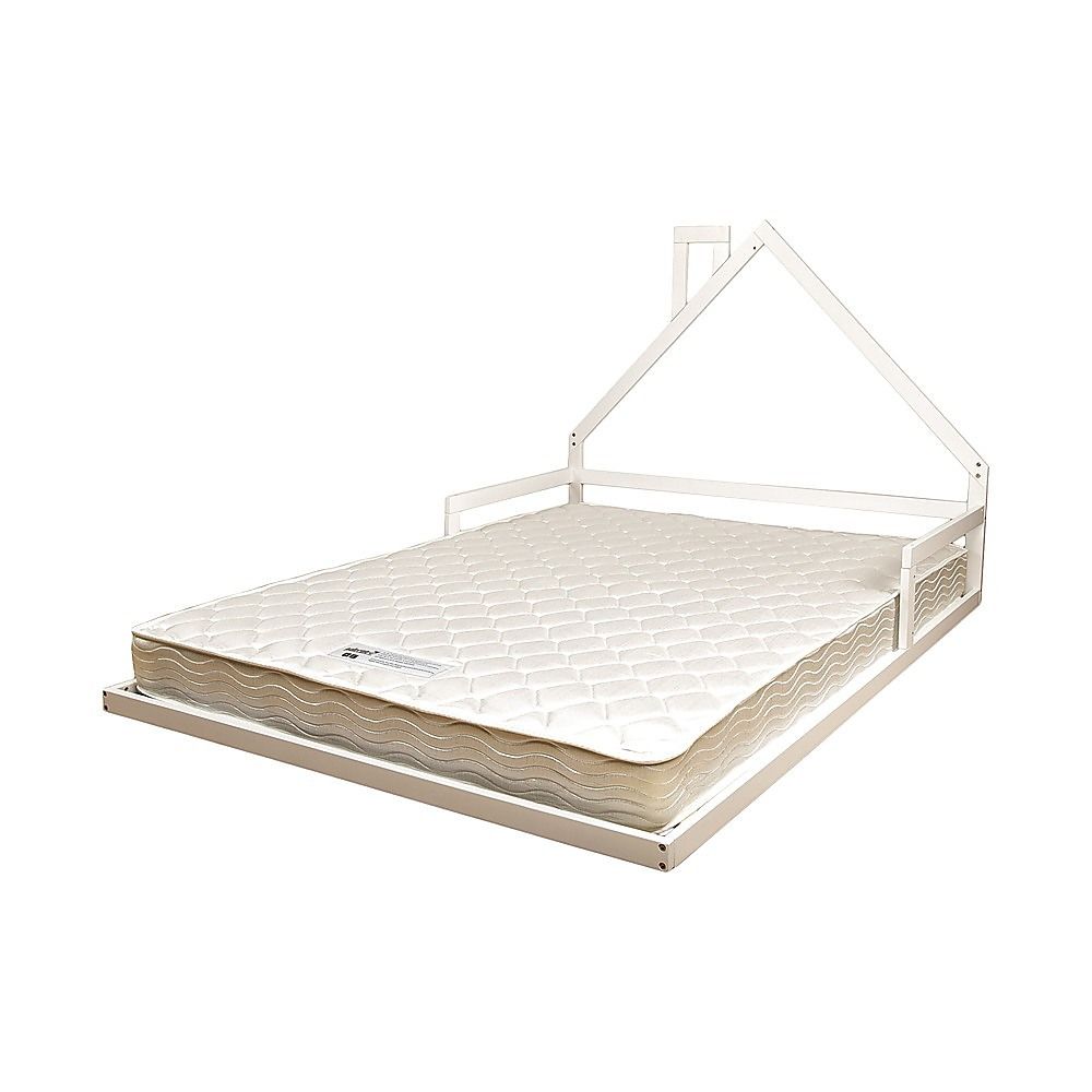 Pine Wood Floor Bed House Frame - Kids & Toddlers