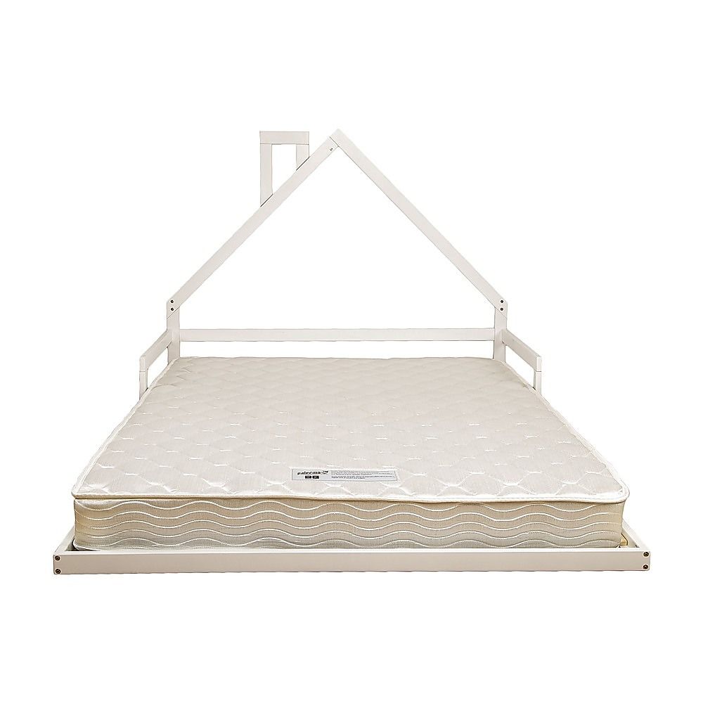 Pine Wood Floor Bed House Frame - Kids & Toddlers
