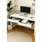 White Computer Desk PC Laptop Table Gaming Desk Home Office Study Furniture