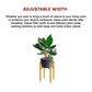 Metal Plant Stand Adjustable Indoor