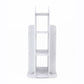 Rotating Bookcase Bookshelf Kid's Book Organiser Rack Wooden Castle Display Shelf