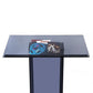 120cm Acrylic Podium Stand Black