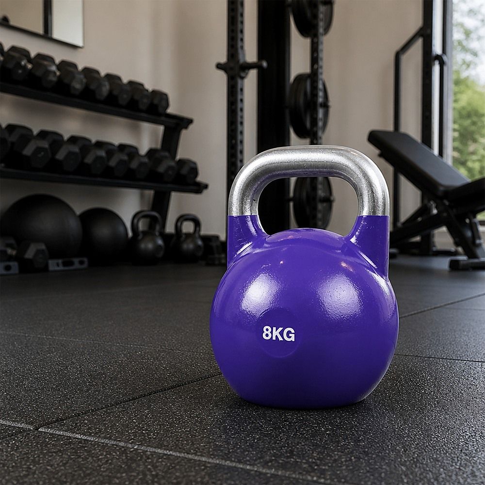 8kg Pro-Grade Steel KettleBell
