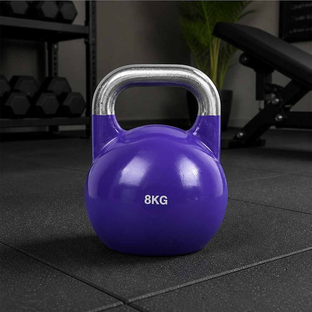 8kg Pro-Grade Steel KettleBell