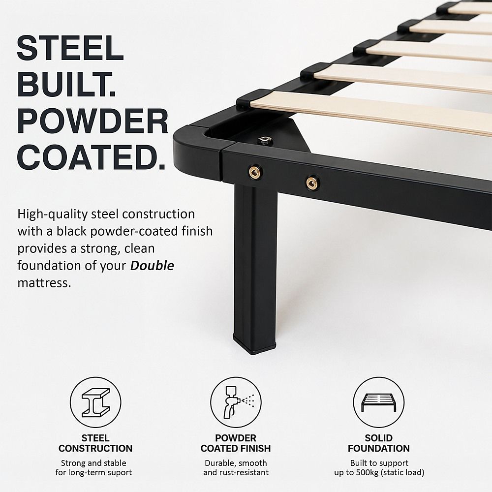 Double Metal Bed Frame