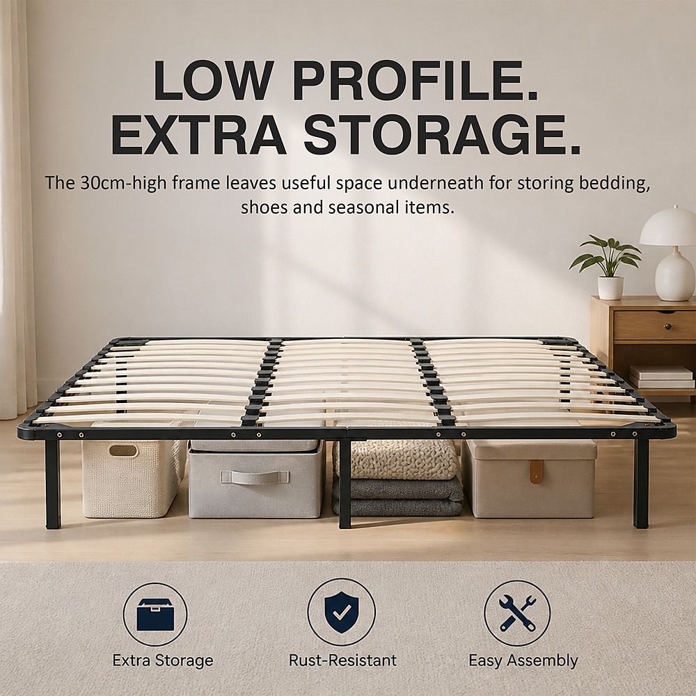 King Metal Bed Frame