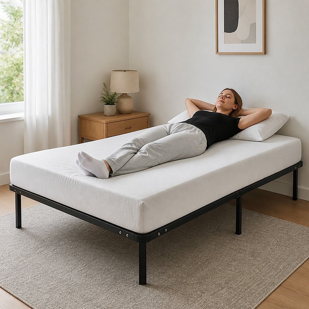 Single Metal Bed Frame