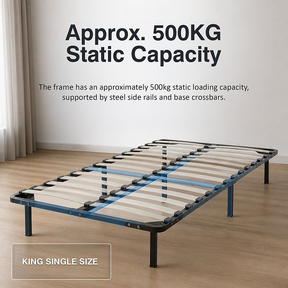 King Single Metal Bed Frame