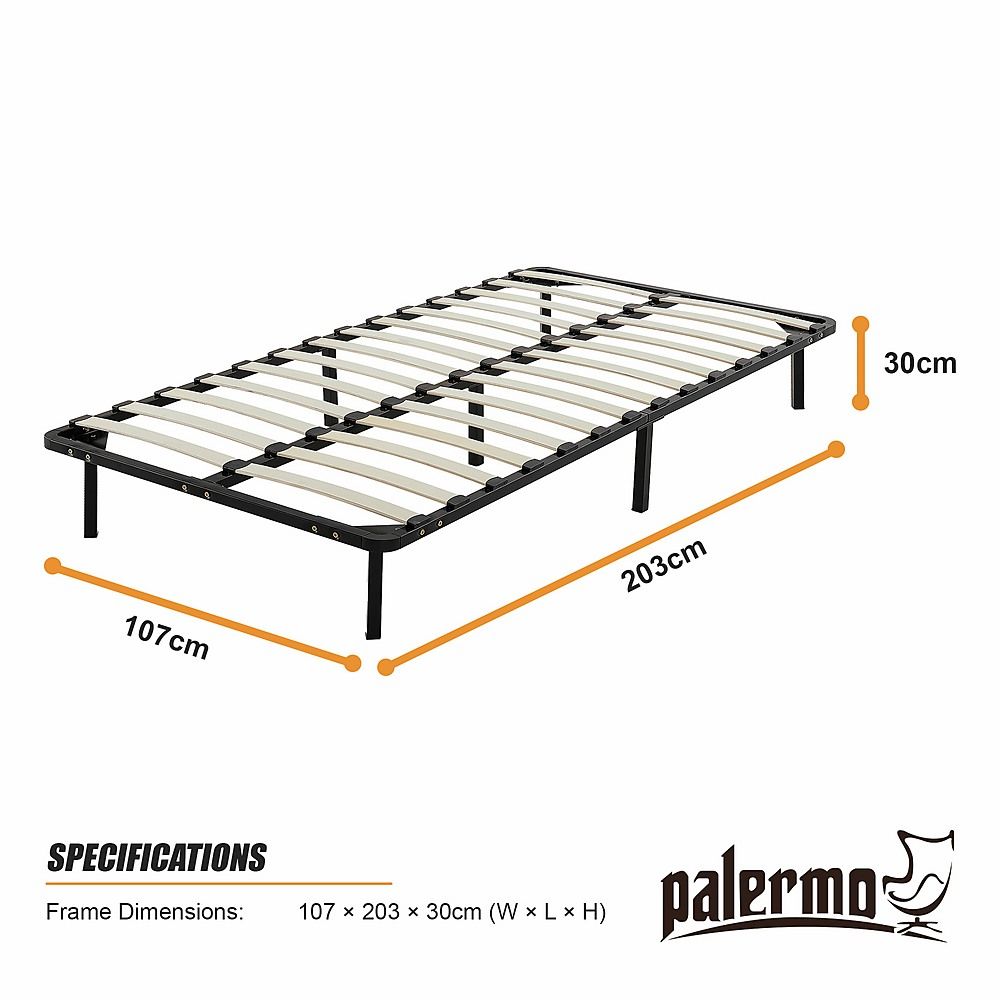 King Single Metal Bed Frame