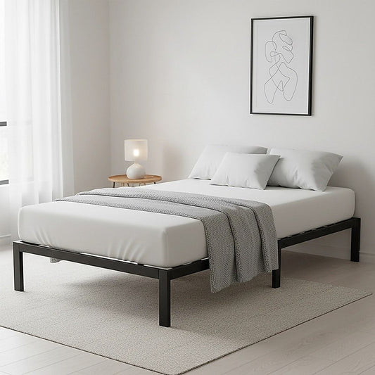 Single Full Metal Bed Frame Base 00