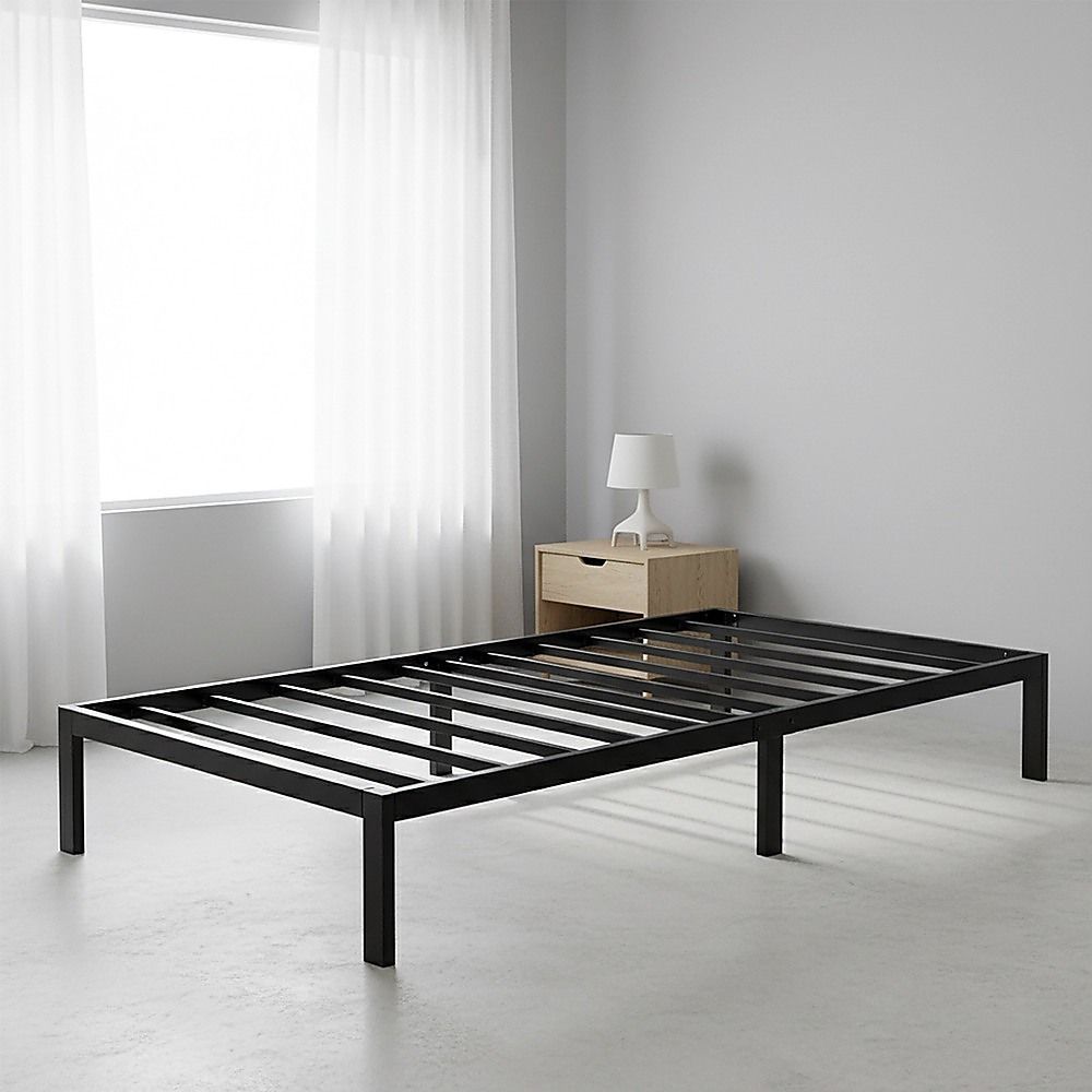 Single Full Metal Bed Frame Base 02