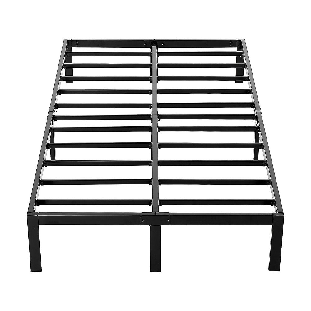 King Single Full Metal Bed Frame Base – Sturdy Steel Bed Base for Australian Mattress