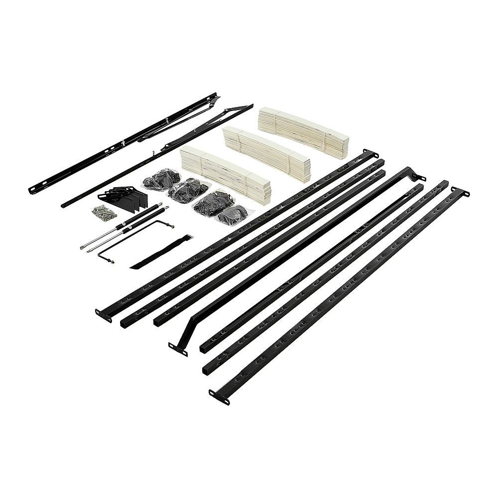 King Gas Lift Bed Mechanism with Frame – Storage Platform & Sofa Bed Kit
