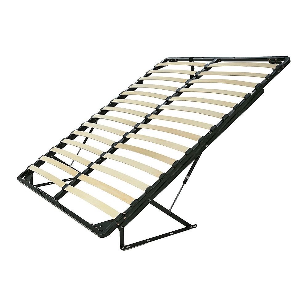 Queen Gas Lift Bed Mechanism with Frame – Storage Platform & Sofa Bed Kit