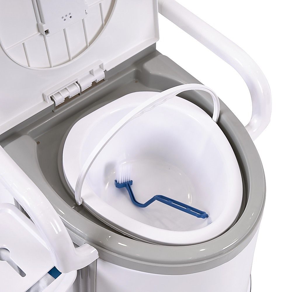 19L Camping Portable Toilet Travel Outdoor/Indoor Commode Potty