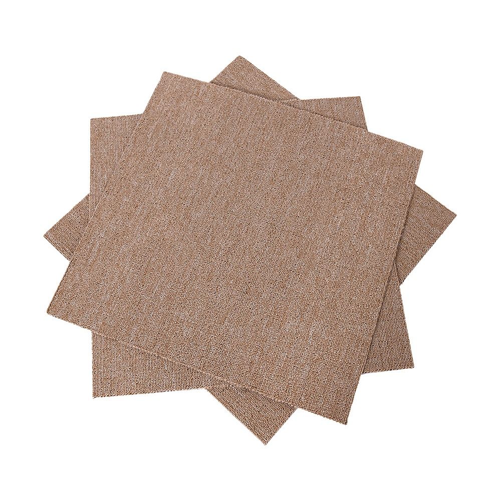 Carpet Tiles – Pack of 20 Beige Squares Covering Up to 5m²