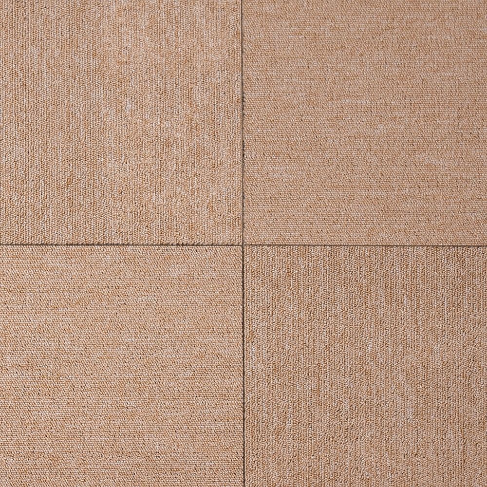 Carpet Tiles – Pack of 20 Beige Squares Covering Up to 5m²