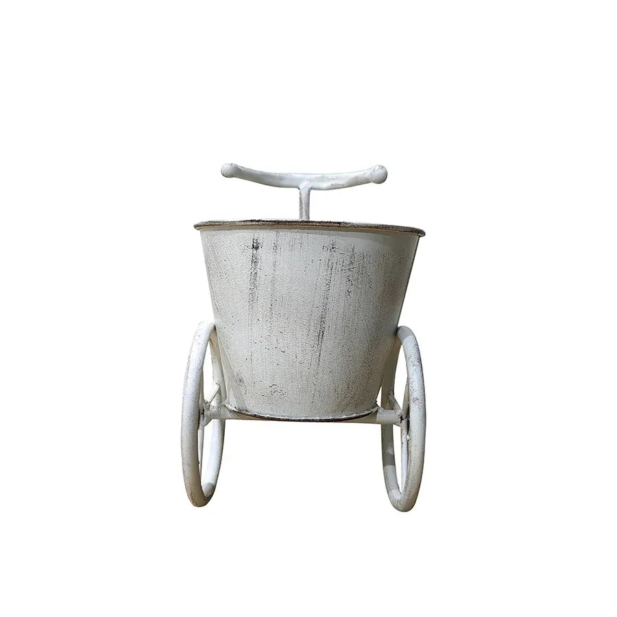 French Country Triangle w Pot Planter 21cm