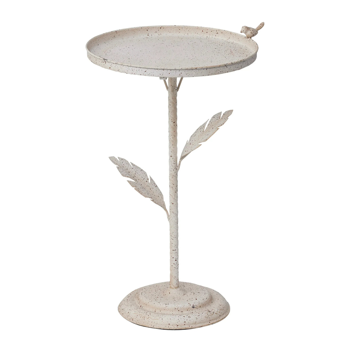 Riviera Birdfeeder w Leaves On Stand 59cm