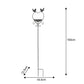 Heart w Birdfeeder + 2 Birds Garden Stake 100cm
