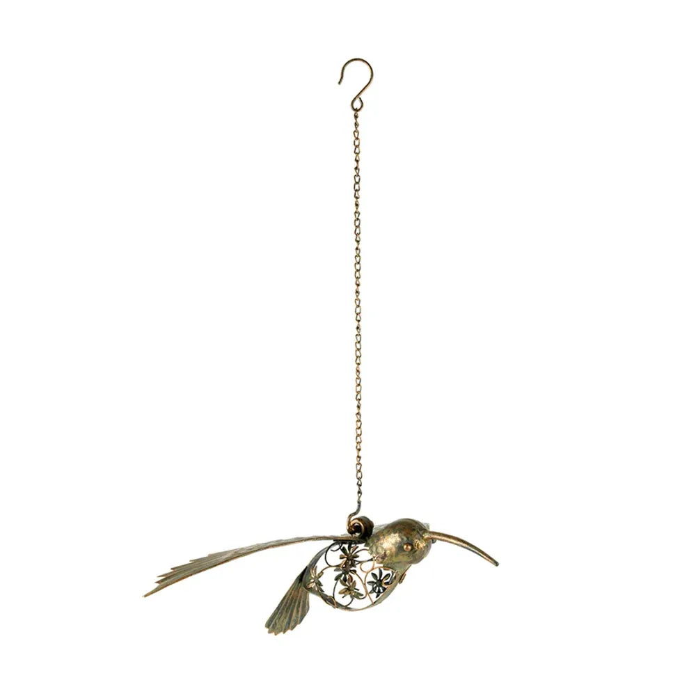 Large Metal Hanging Hummingbird 60cm