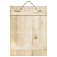 Handcrafted Monochrome Bless Our Nest Wall Art 30x2cm