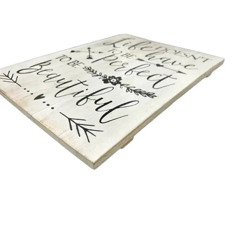 Life Beautiful Wall Art 30cm