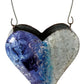 Natures Art' W Blue Heart Hanging Planter 24cm