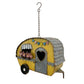 Colourful Caravan Hanging Birdhouse 30cm