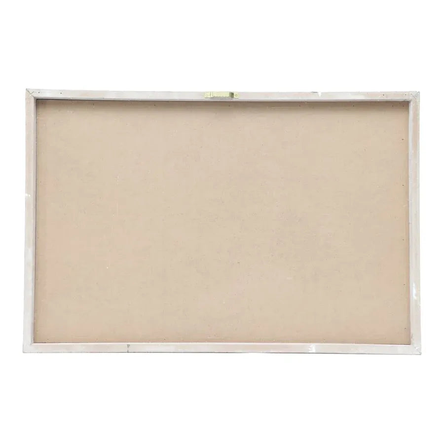Natural w White Mix Beautiful Chaos Wall Art 60cm