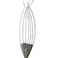 Hanging Fish Wall Decor W Rope 52cm