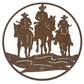 Wild West Metal Wall Art 60cm