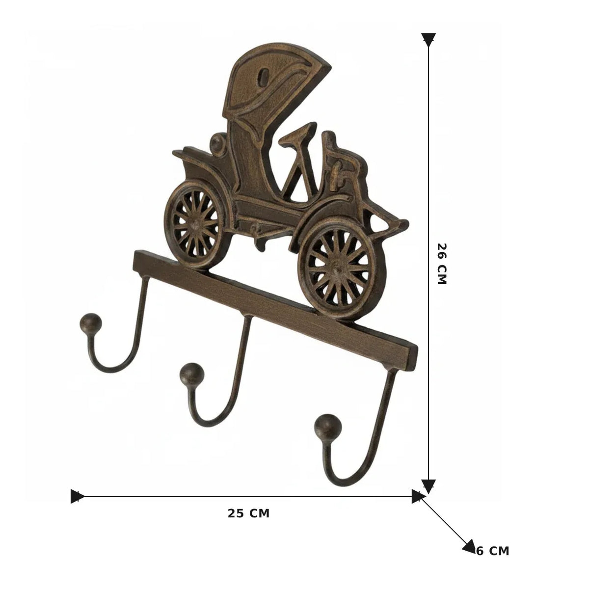 Olden Car Metal Hook 26cm