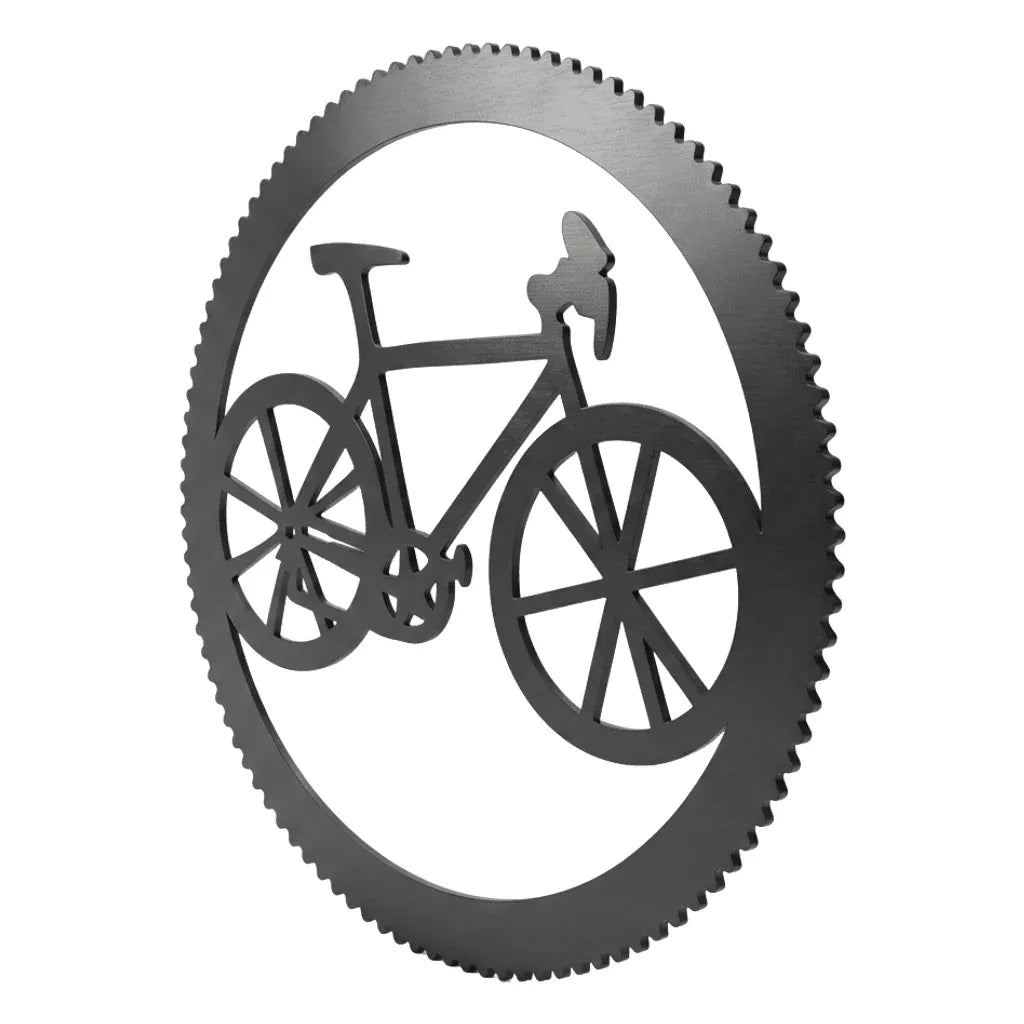 Bulk 4 Round Bike & Cog Wall Art 45cm