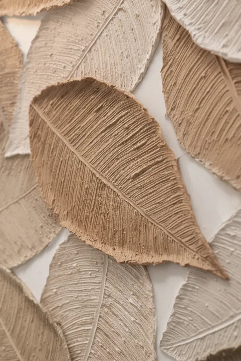 Modern Leaves Artwork 120x80cm