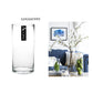bulk 12 Glass Cylinder Vase 20cm