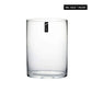 bulk 6 Glass Cylinder Decorative Vase 25cm