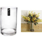 Bulk 6 Glass Cylinder Vase Flower 30cm - 15cm Diameter