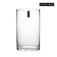 Bulk 6 Glass Cylinder Vase Flower 30cm - 15cm Diameter