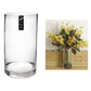 bulk 6 Glass Cylinder Decorative Vase 40cm